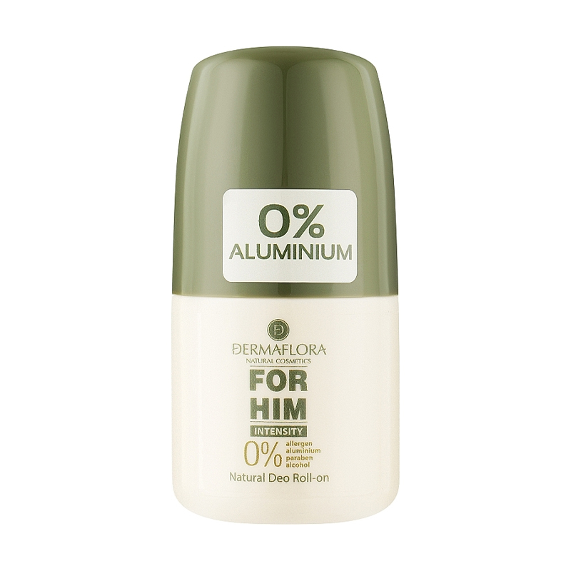 

Чоловічий кульковий дезодорант Dermaflora For Him Intensity Natural Deo Roll-on, 50 мл