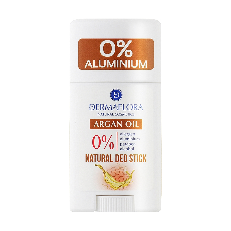

Дезодорант-стік Dermaflora Argan Oil Natural Deo Stick жіночий, з аргановою олією, 50 мл