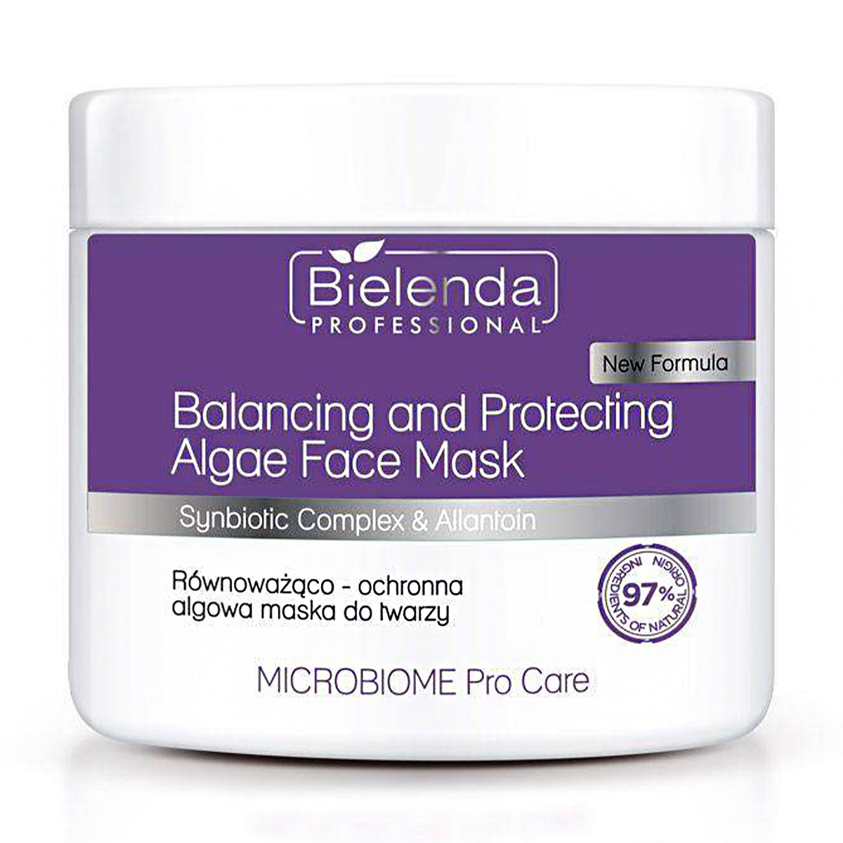 

Уцінка! Балансувальна маска для обличчя Bielenda Professional Microbiome Pro Care Balancing and Protecting Algae Face Mask, 160 г