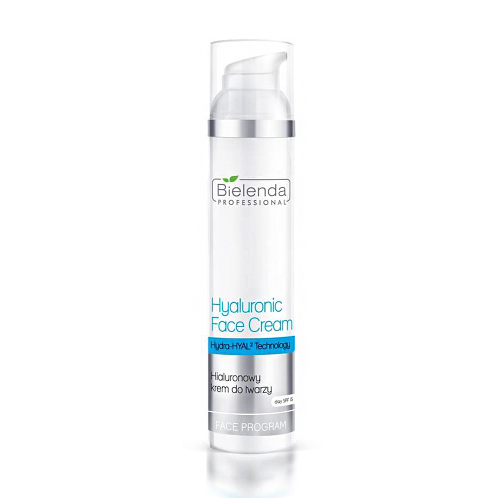 

Уцінка! Гіалуроновий крем для обличчя Bielenda Professional Face Program Hyaluronic Face Cream, SPF 15, 100 мл