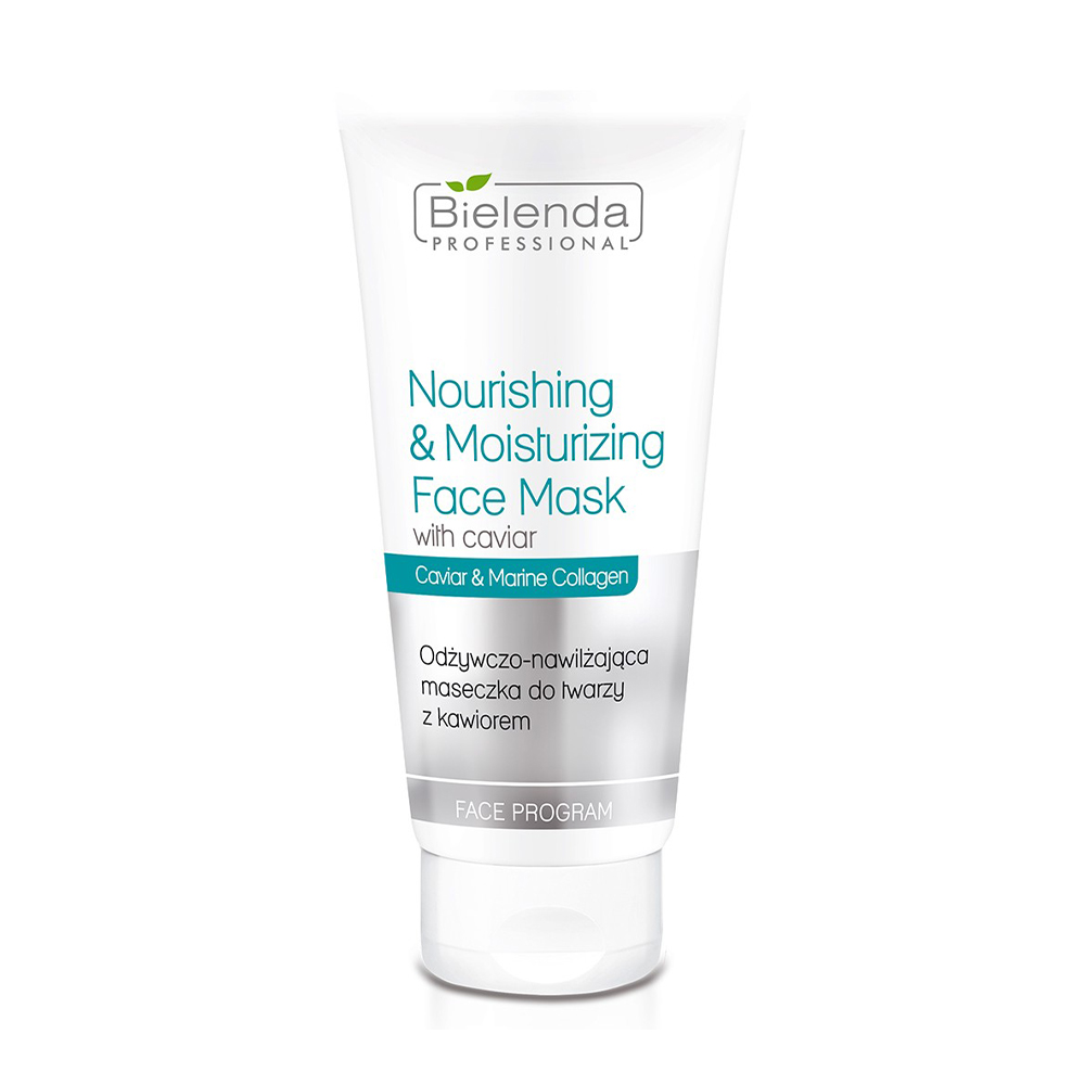 

Уцінка! Живильна зволожувальна маска для обличчя Bielenda Professional Face Program Nourishing & Moisturizing Face Mask з ікрою, 175 мл
