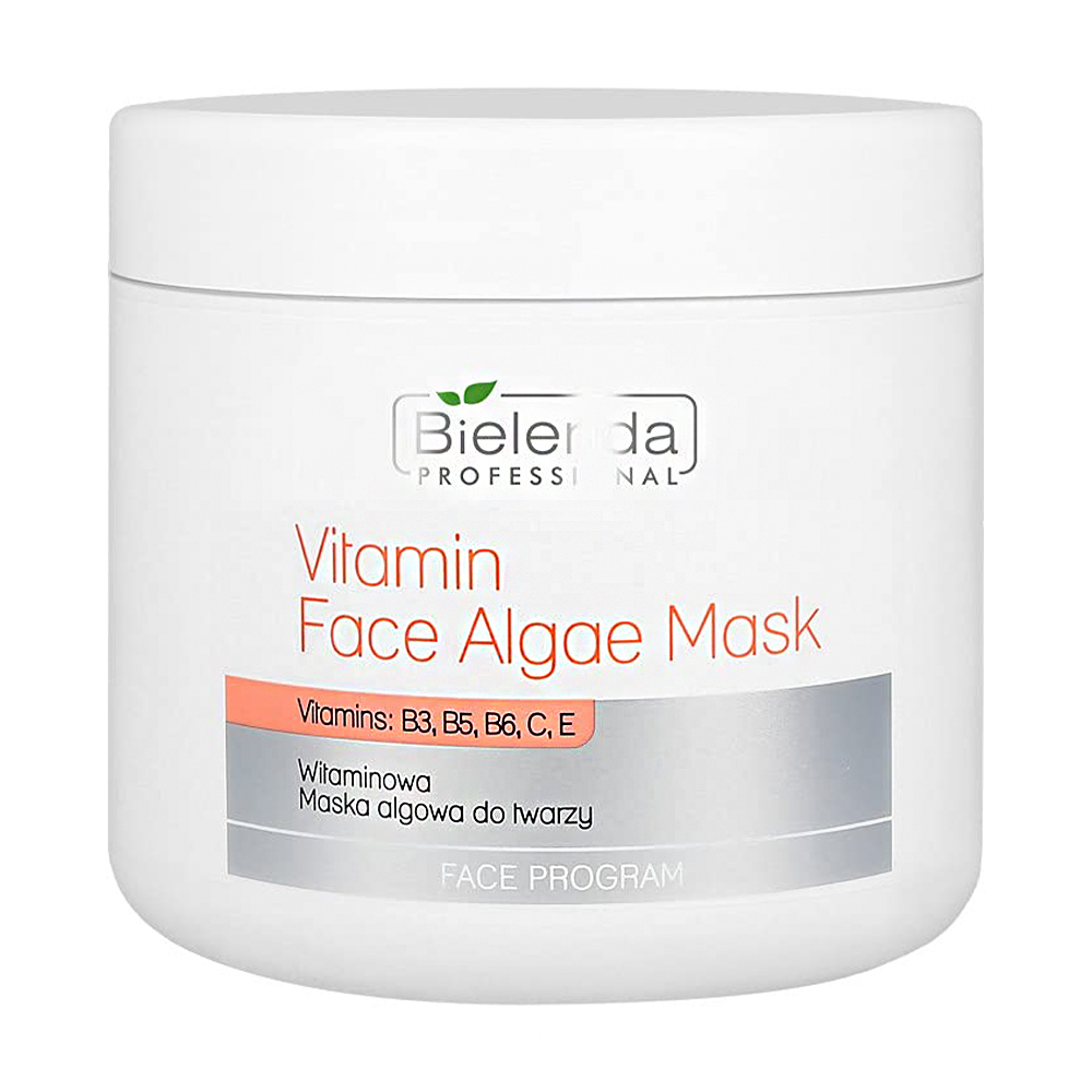 

Уцінка! Вітамінна альгінатна маска для обличчя Bielenda Professional Face Program Vitamin Face Algae Mask, 190 г