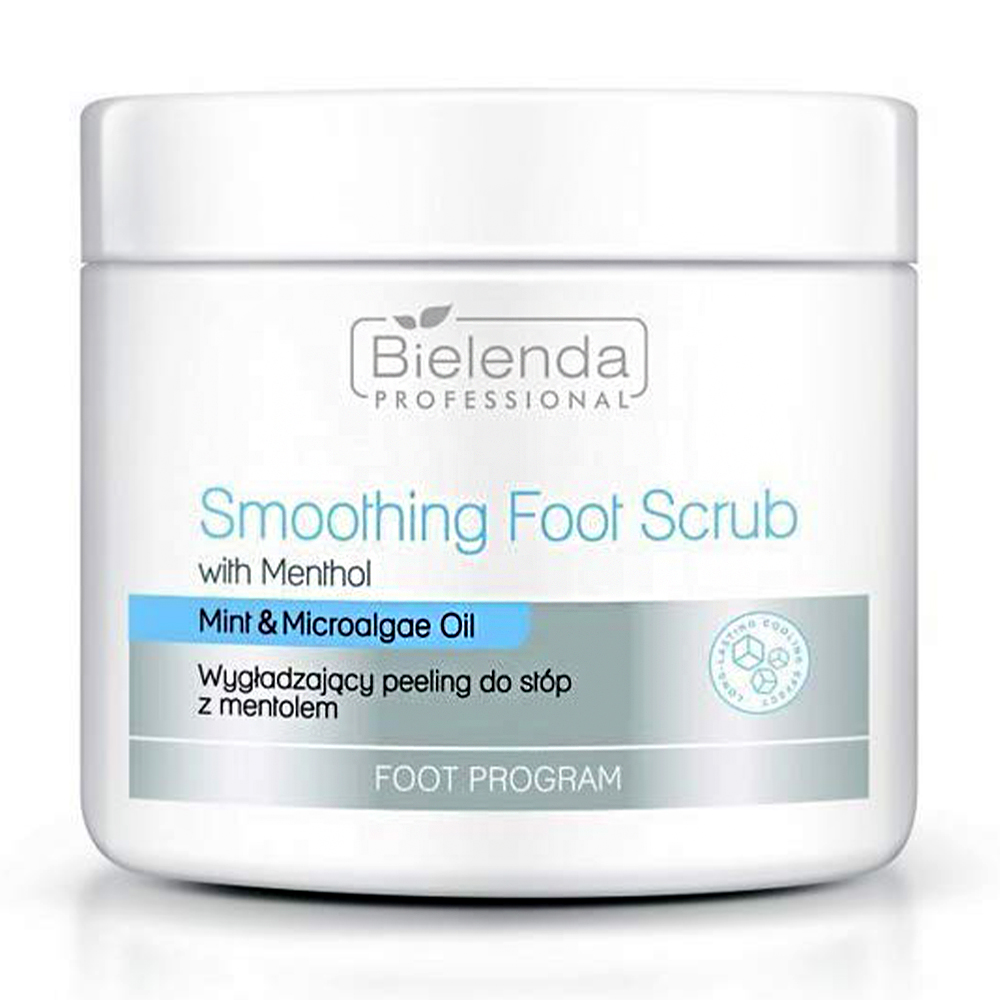 

Уцінка! Розгладжувальний скраб для ніг Bielenda Professional Foot Program Smoothing Foot Scrub з ментолом, 600 г