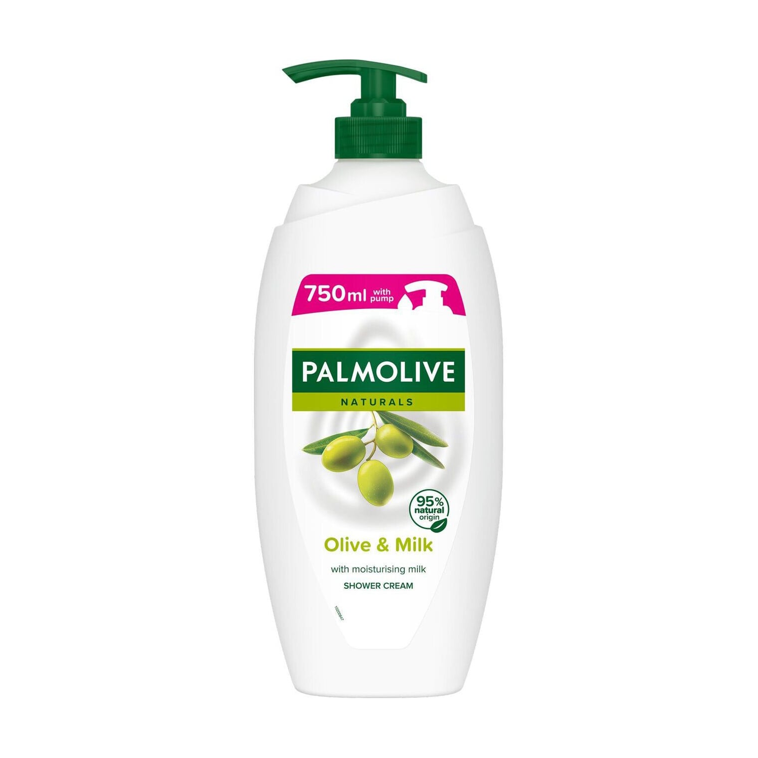 

Гель-крем для душу Palmolive Натурель Інтенсивне зволоження, з екстрактом оливи та зволожувальним молочком, 750 мл