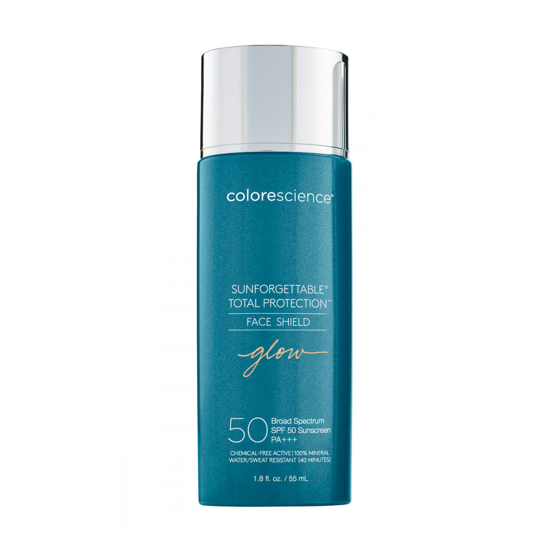 

Сонцезахисний крем для обличчя Colorescience Sunforgettable Total Protection Face Shield SPF 50 Glow, 55 мл