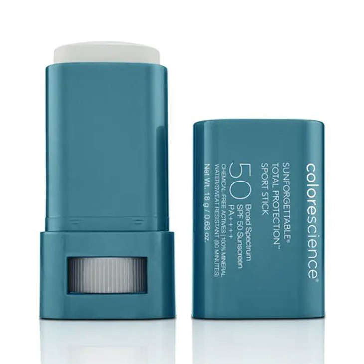 

Сонцезахисний стік для обличчя та тіла Colorescience Sunforgettable Total Protection Sport Stick SPF 50, 18 г