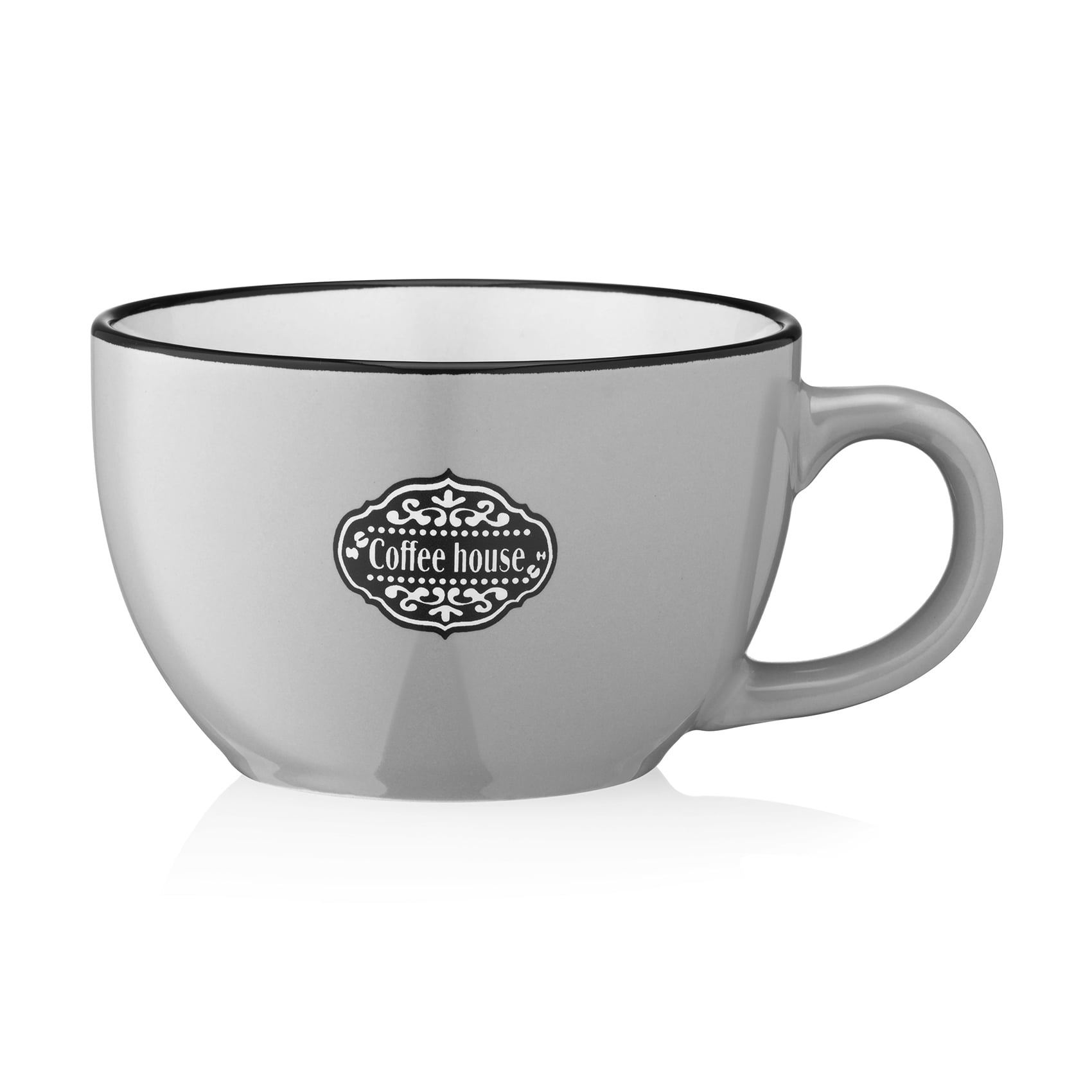 

Чашка Ardesto Floerino керамічна, сіра, 480 мл (AR3485GY)