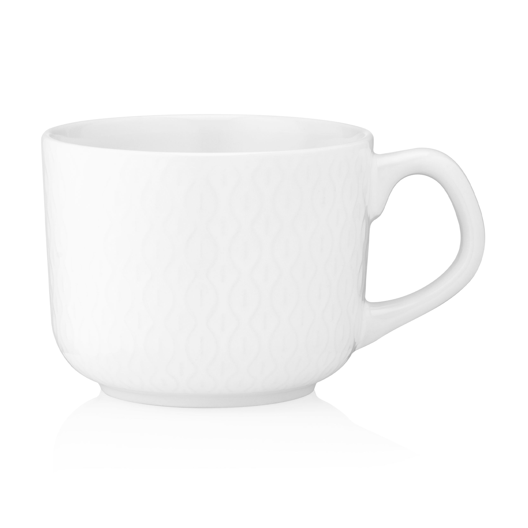 

Чашка Ardesto Jumbo керамічна, біла, 750 мл (AR3484WH)