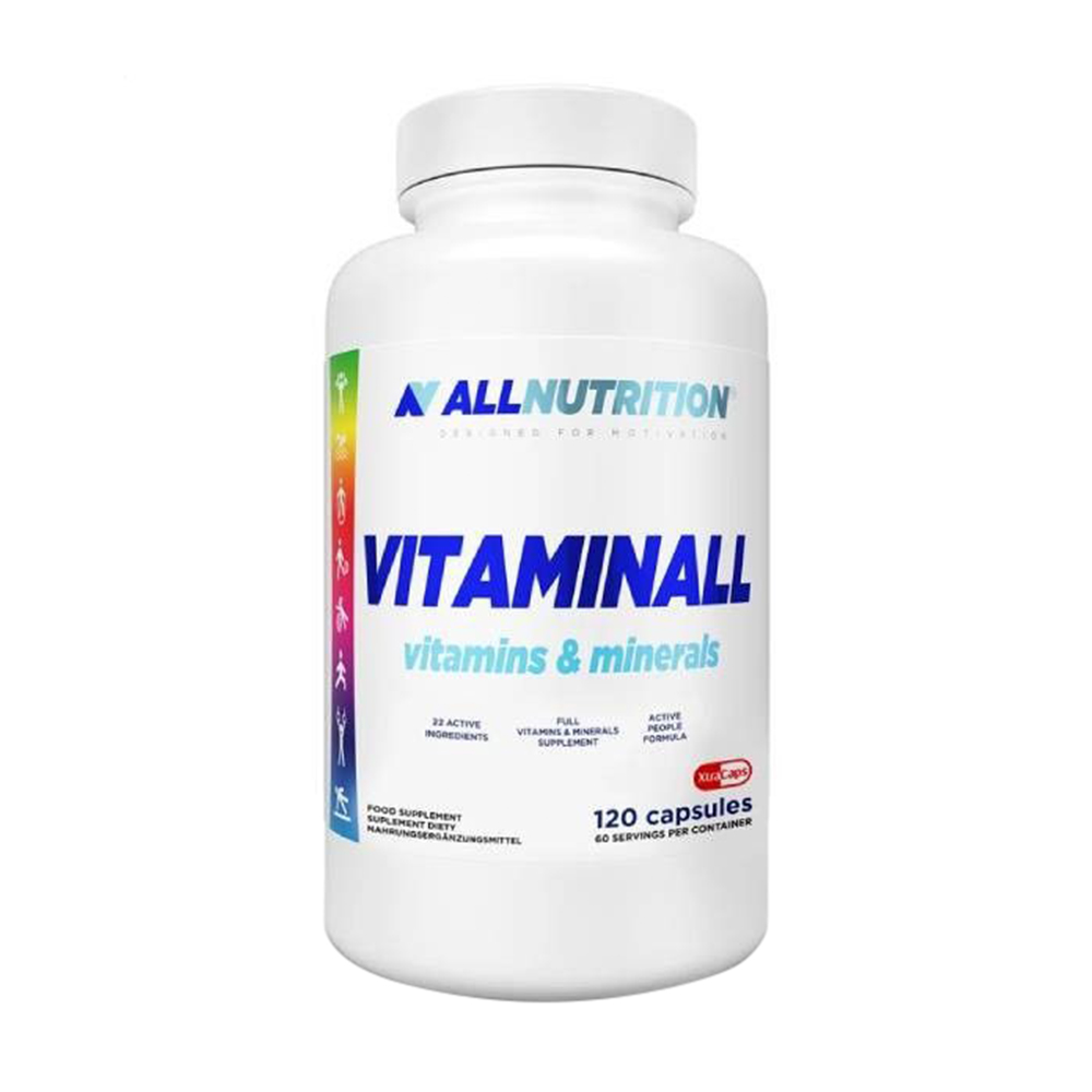 

Вітамінно-мінеральний комплекс AllNutrition VitaminAll Vitamins & Minerals, 120 капсул
