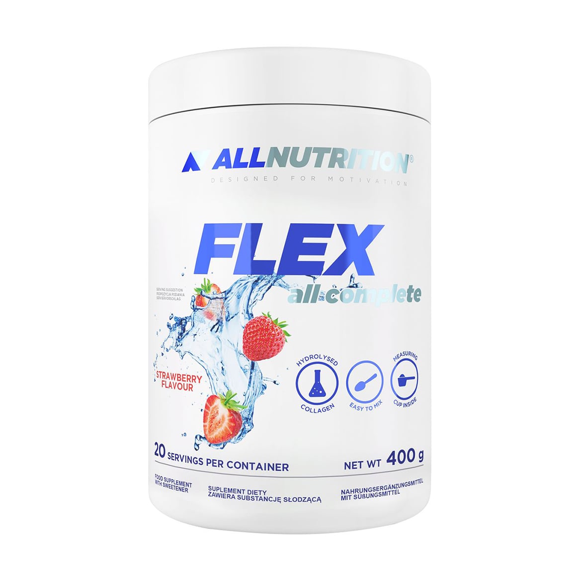 

Колаген AllNutrition Flex All Complete Полуниця, в порошку, 400 г