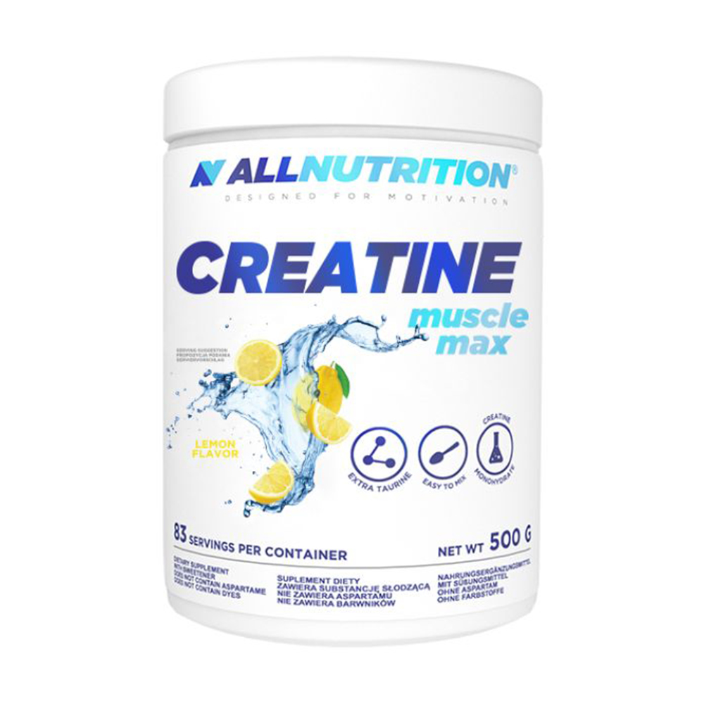 

Креатин AllNutrition Creatine Muscle Max Лимон, в порошку, 500 г