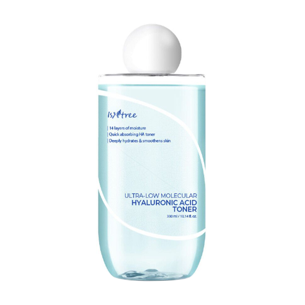 

Тонер для обличчя IsNtree Ultra-Low Molecular Hyaluronic Acid Toner, 300 мл