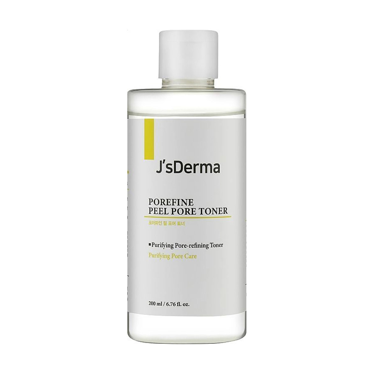 

Очищувальний тонер для обличчя J'sDerma Porefine Pell Toner з АНА кислотою, 200 мл