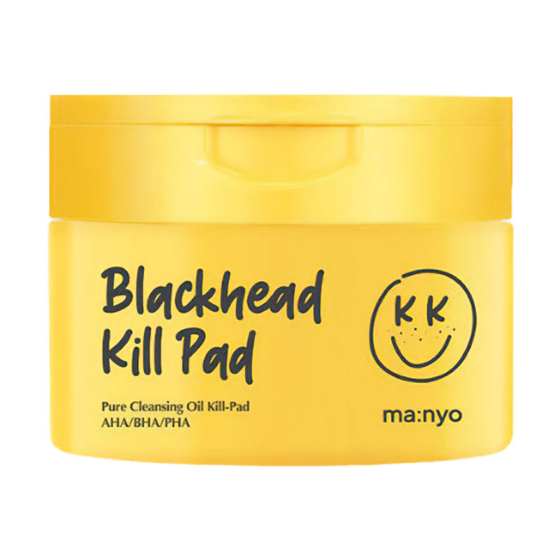 

Уцінка! Гідрофільні педи для очищення шкіри обличчя Manyo Blackhead Kill Pad з AHA BHA PHA кислотами, 50 шт