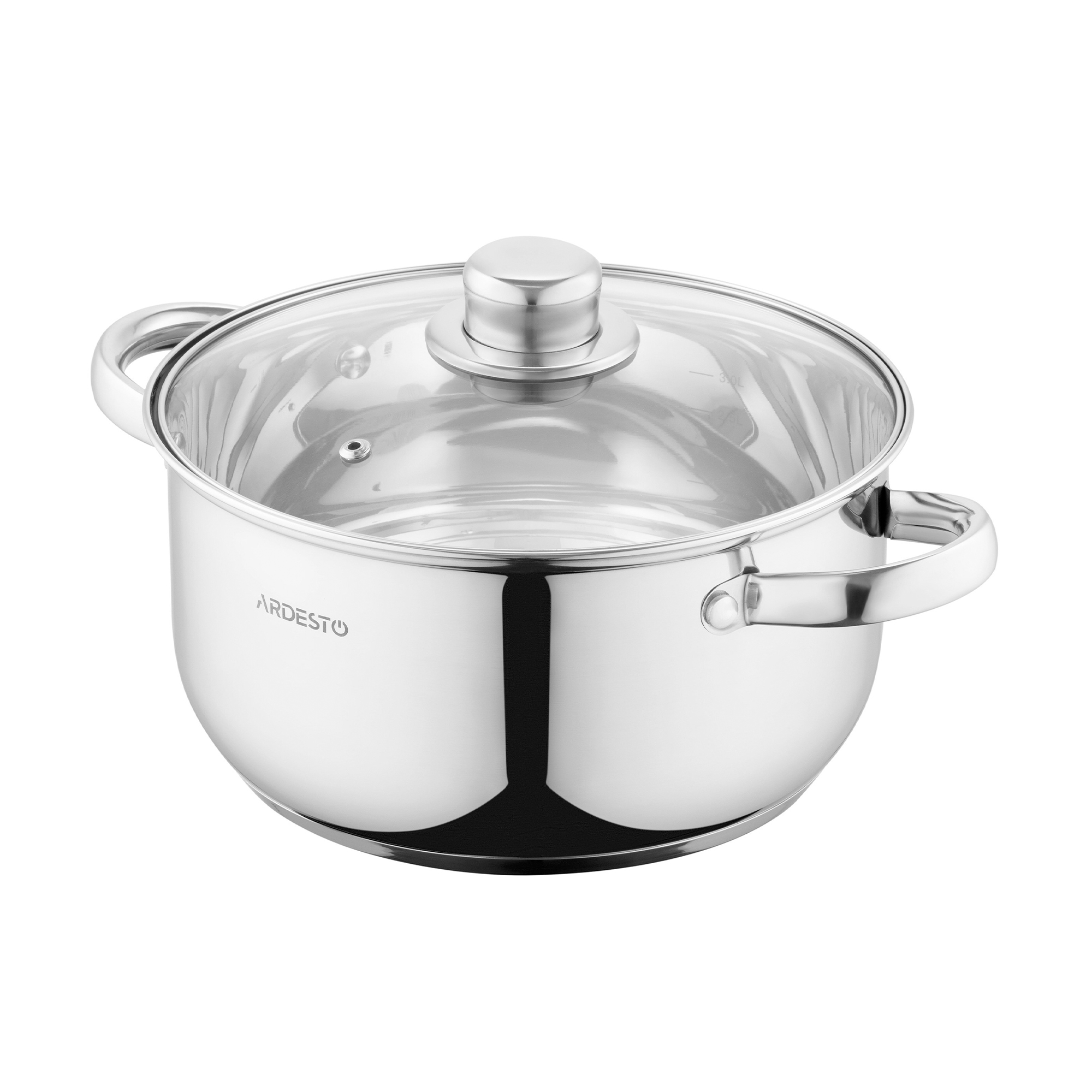 

Каструля Ardesto Gemini Gourmet зі скляною кришкою, діаметр 22 см, 3.8 л (AR1939BC)