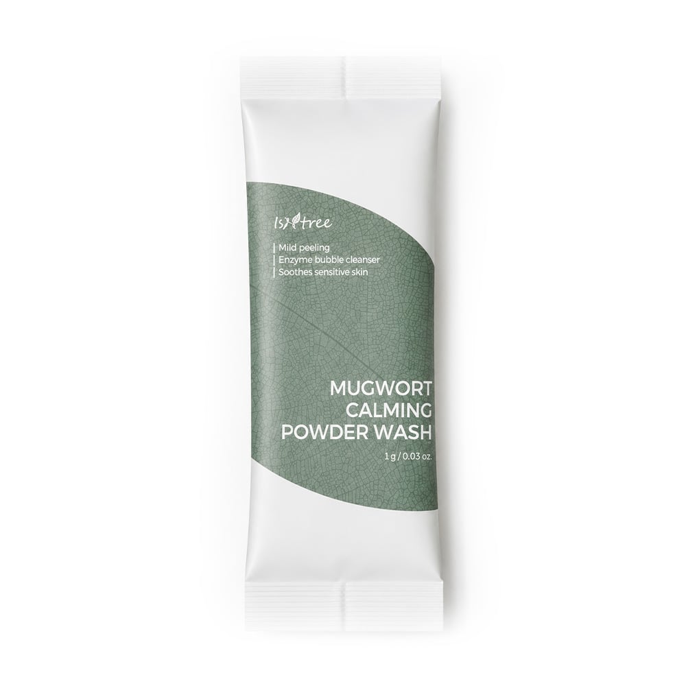Ензимна пудра для вмивання IsNtree Mugwort Calming Powder Wash з екстрактом полину, 25*1 г