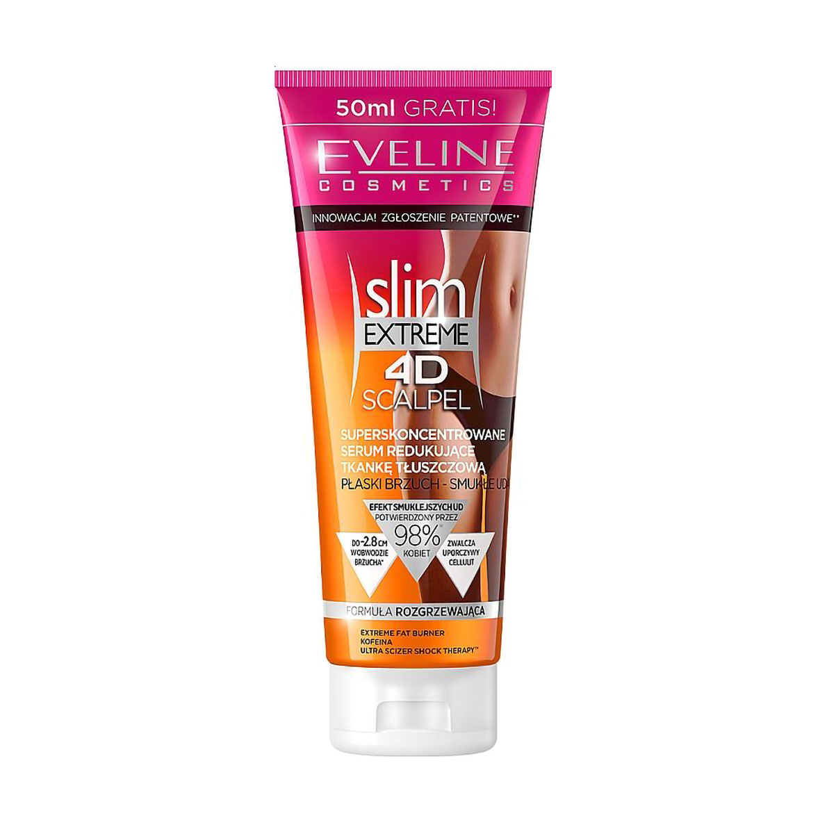 

Уцінка! Антицелюлітна сироватка для тіла Eveline Cosmetics Slim Extreme 4D Scalpel, 250 мл