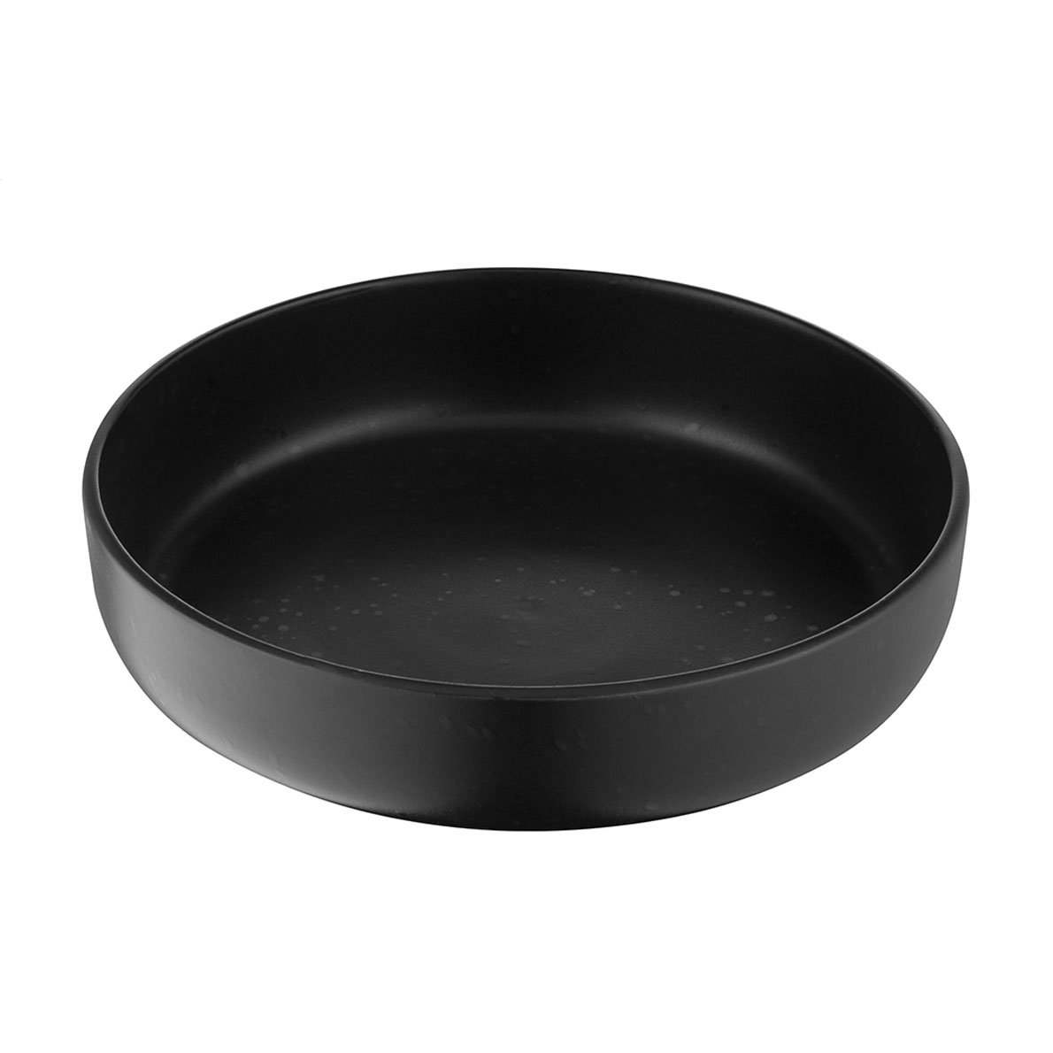 

Тарілка супова Ardesto Trento кераміка, чорна, 21.5 см (AR2921TB)