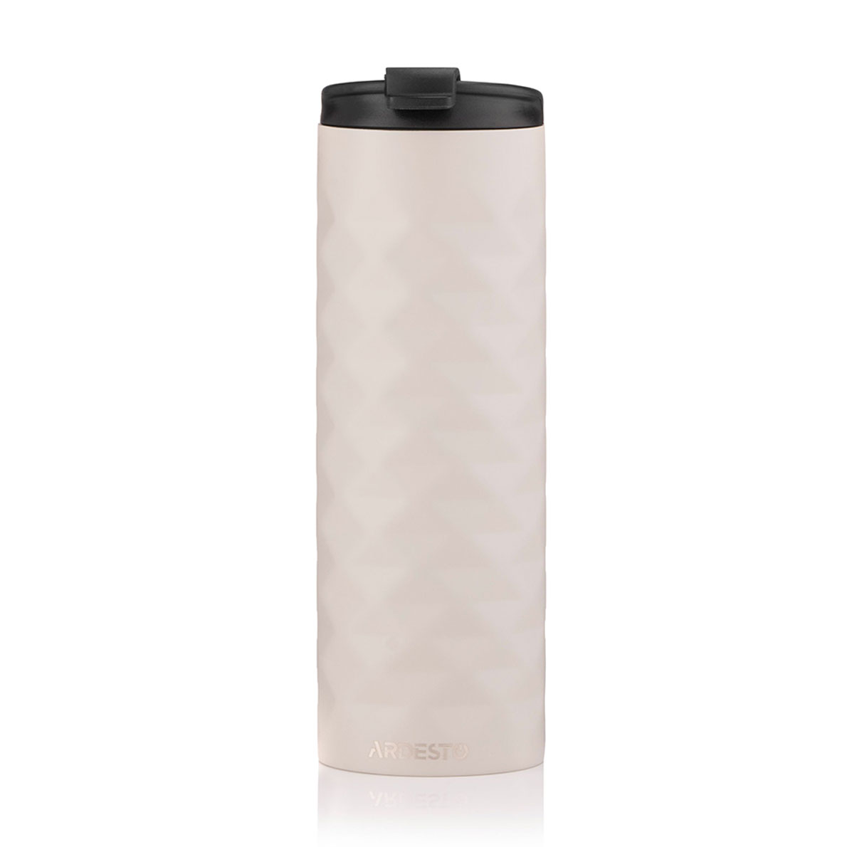 

Термочашка Ardesto Bright City нержавіюча сталь, бежева, 400 мл (AR2640BG)