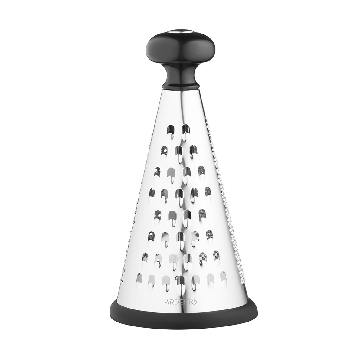 

Тертка Ardesto Gemini з пластику та неіржавної сталі, чорна (AR2139SB)