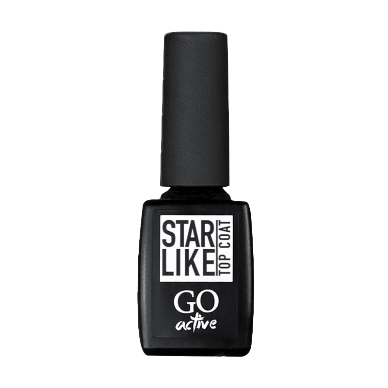 

Уцінка! Топ для гель-лаку без липкого шару GO Active StarLike Top Coat з шимером, 03 Euphoria, 10 мл