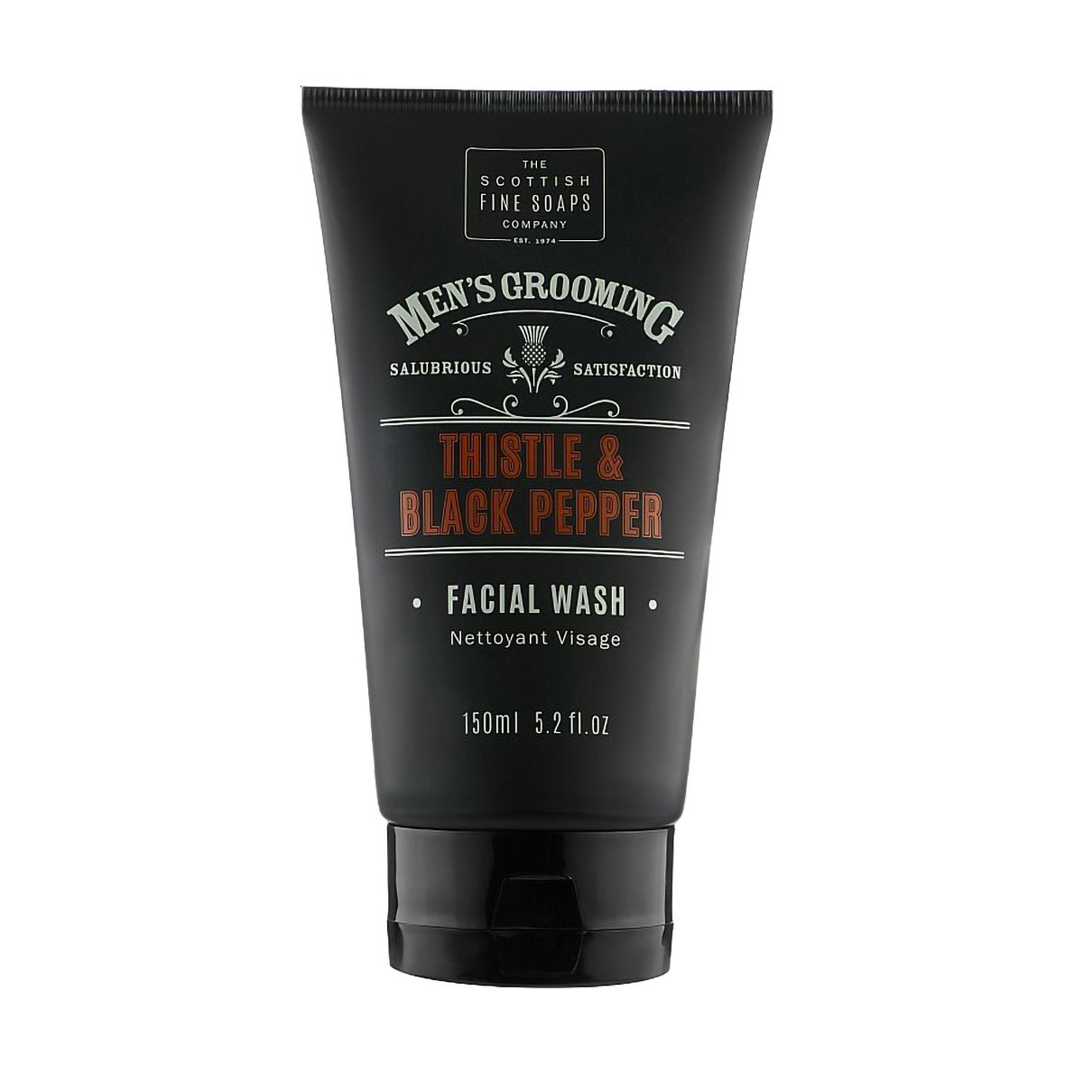 

Уцінка! Гель для вмивання Scottish Fine Soaps Men's Grooming Thistle & Black Pepper Facial Wash, 150 мл