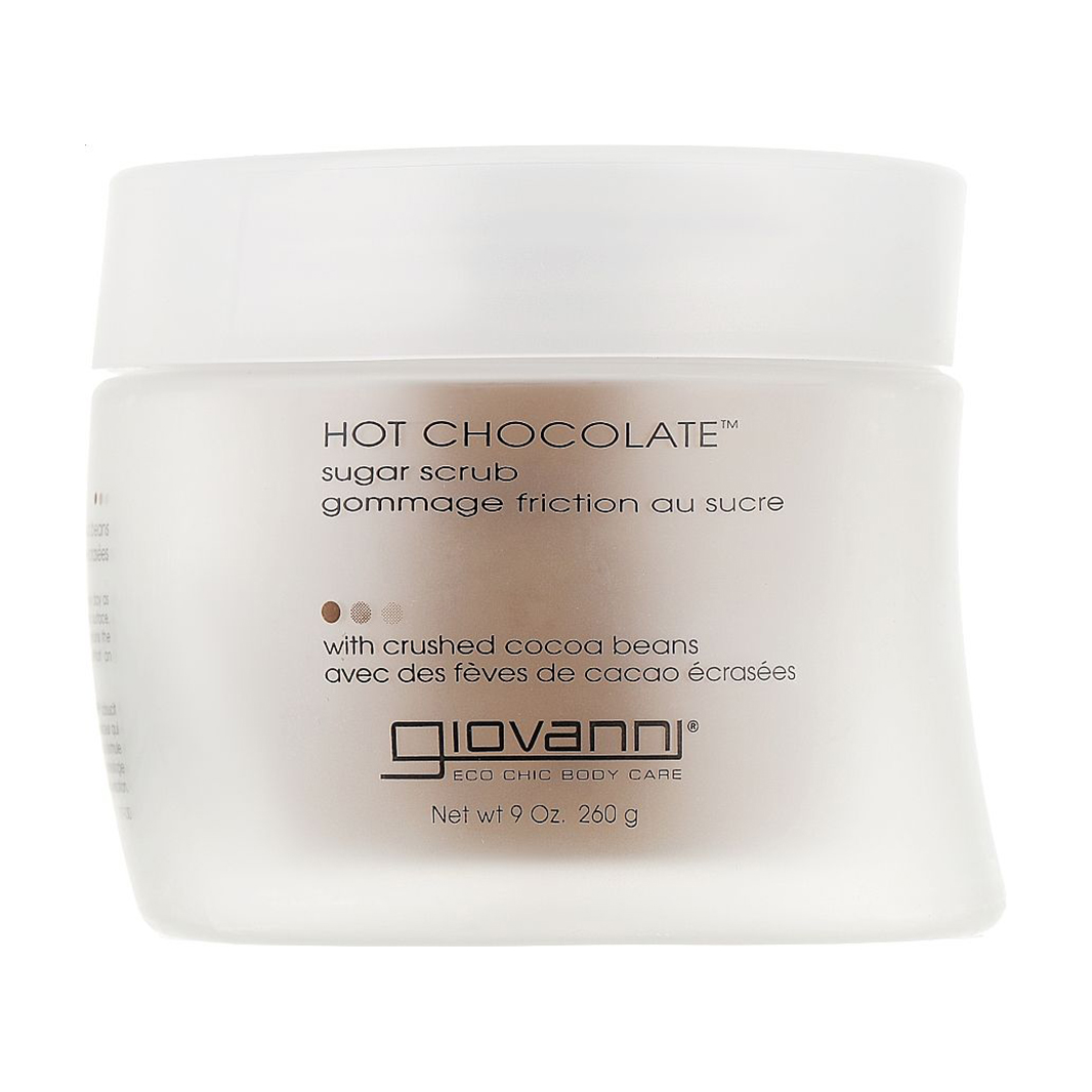 

Уцінка! Скраб для тіла Giovanni Hot Chocolate Sugar Scrub з подрібненими какао-бобами, 260 г