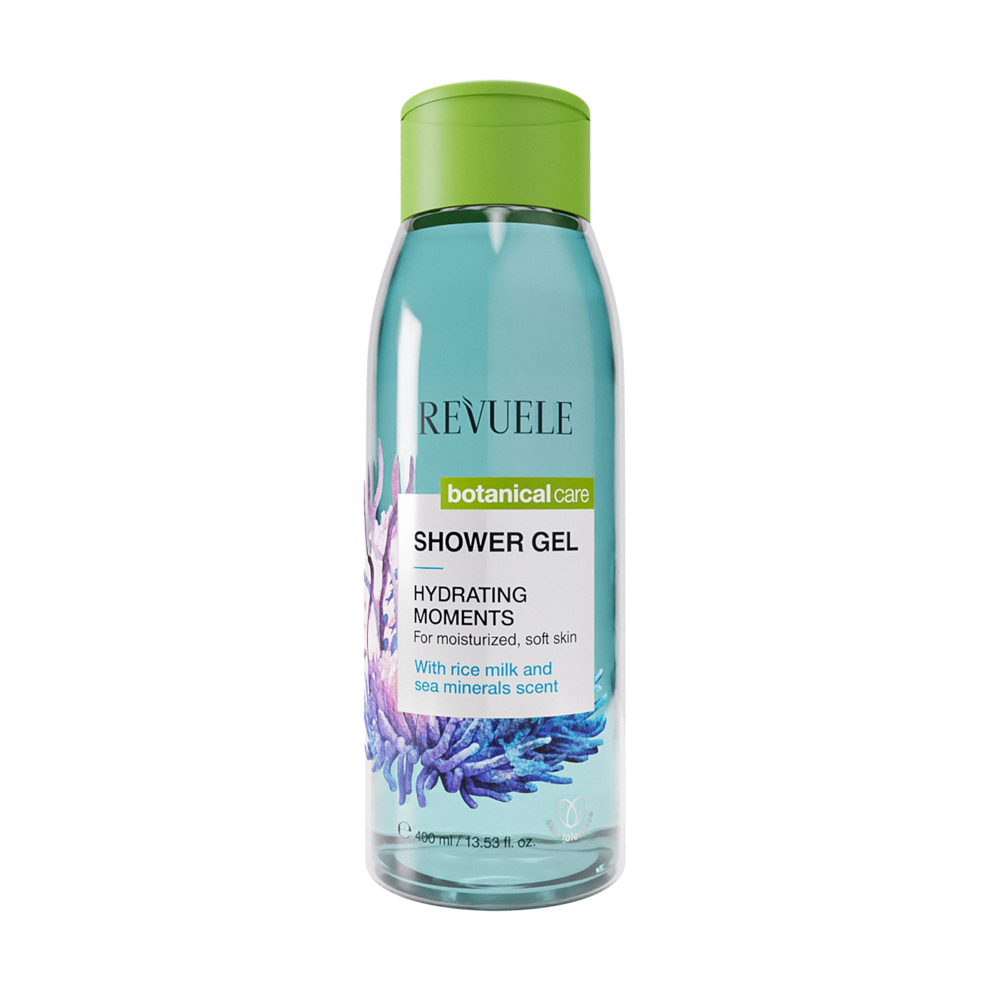 

Уцінка! Гель для душу Revuele Botanical Care Shower Gel Зволожуючі миті, 400 мл