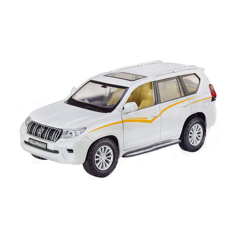 

Автомодель Автопром Toyota Land Cruiser Prado, 1:24, біла, у коробці, від 3 років (68270)