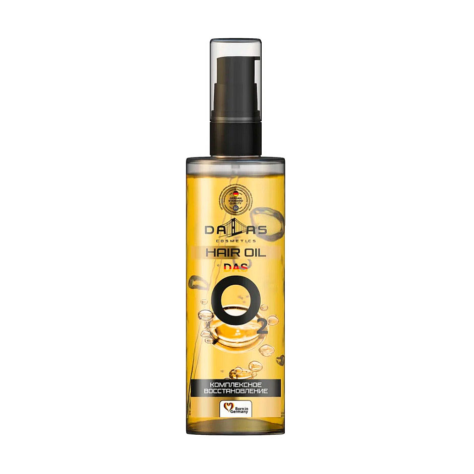 

Уцінка! Відновлювальна олія для волосся Dalas Cosmetics Hair Oil Das O2, 100 г