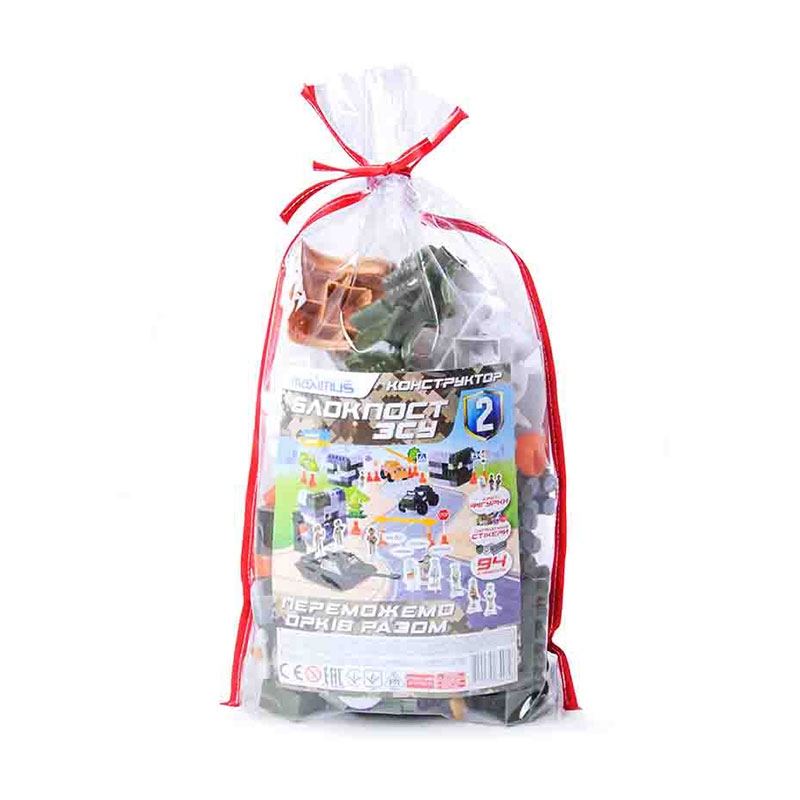 

Конструктор Maximus Блокпост ЗСУ 2, від 3 років, 94 елементи (5482)