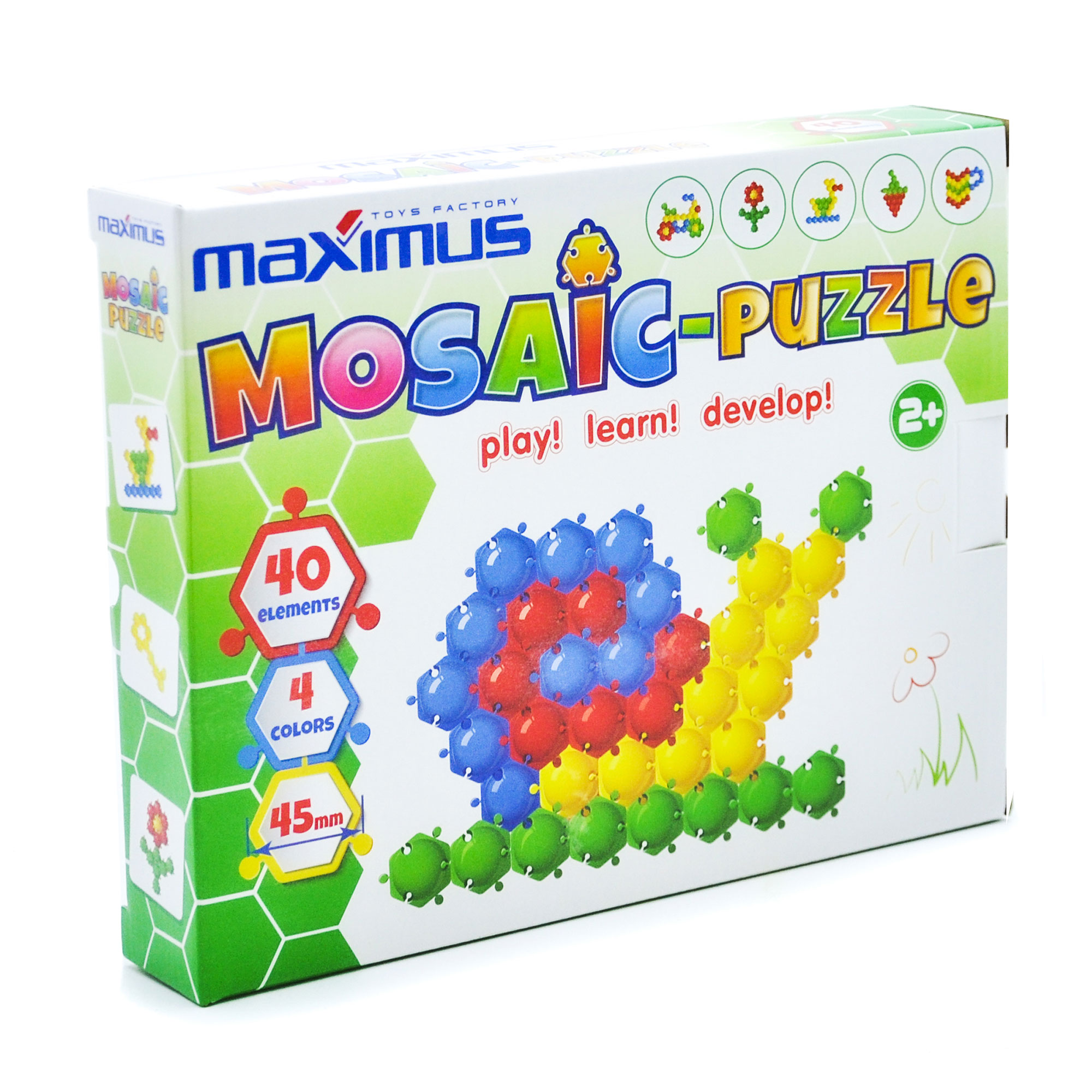 

Мозаїка-пазл Maximus від 2 років, 40 елементів (5473)