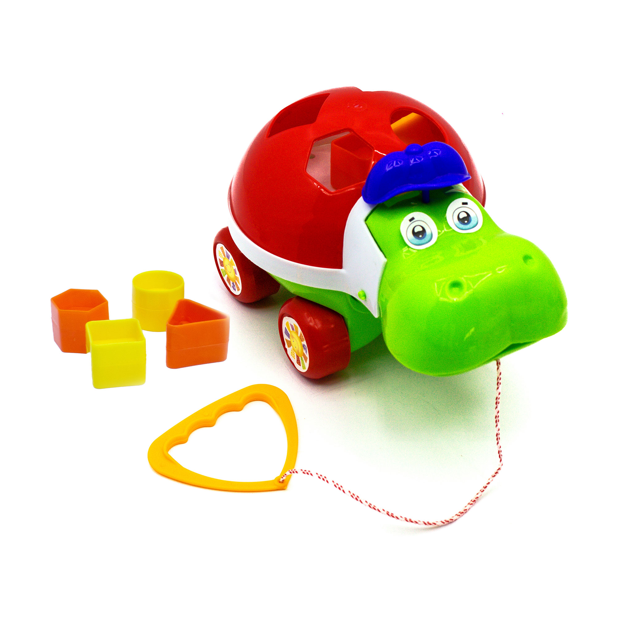 

Іграшка-каталка Maximus Гіппо Логіка, 24.5*16*16.5 см (5103) Колір випадковий за наявністю