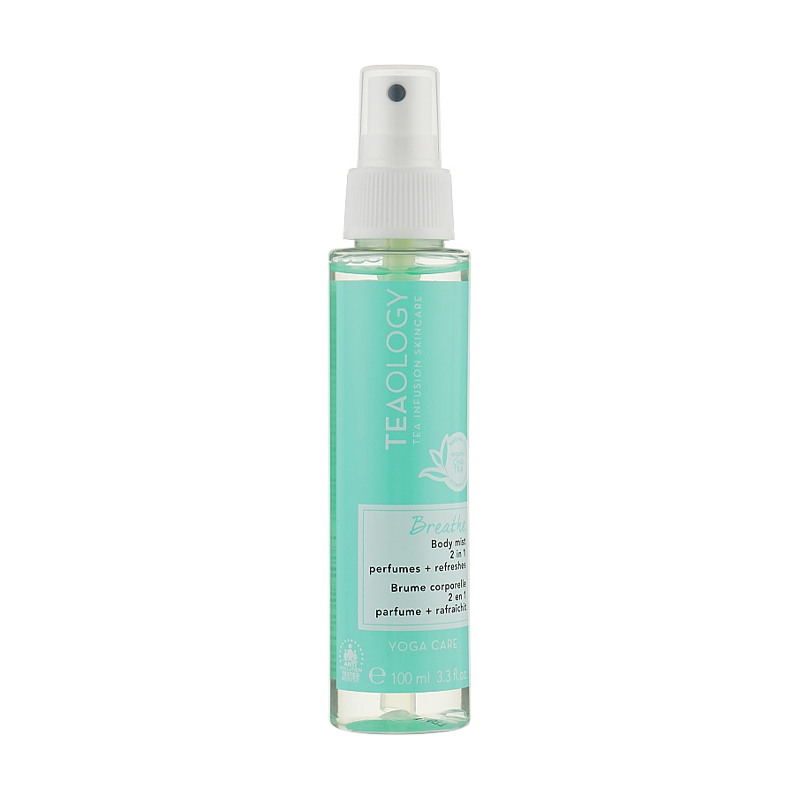 

Уцінка! Міст для тіла Teaology Yoga Care Breathe Body Mist 2in1, 100 мл
