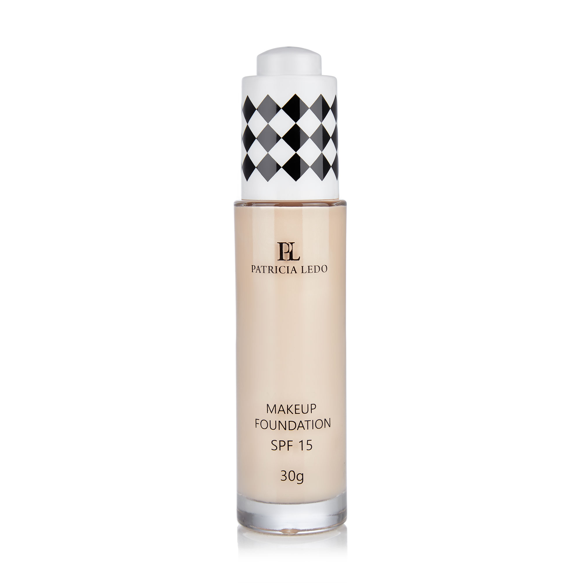 

Тонувальний засіб для обличчя Patricia Ledo Queen Collection Makeup Foundation SPF 15 тон 02, 30 г