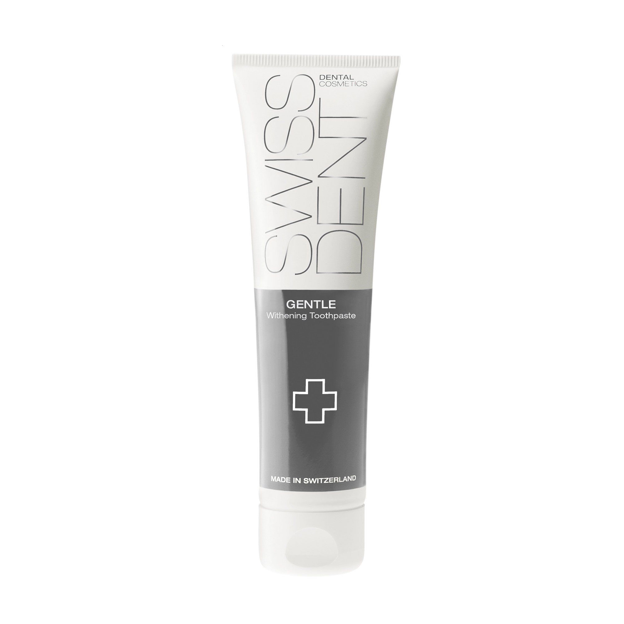 

Зубна паста SWISSDENT Gentle Whitening Toothpaste для чутливих зубів, 100 мл