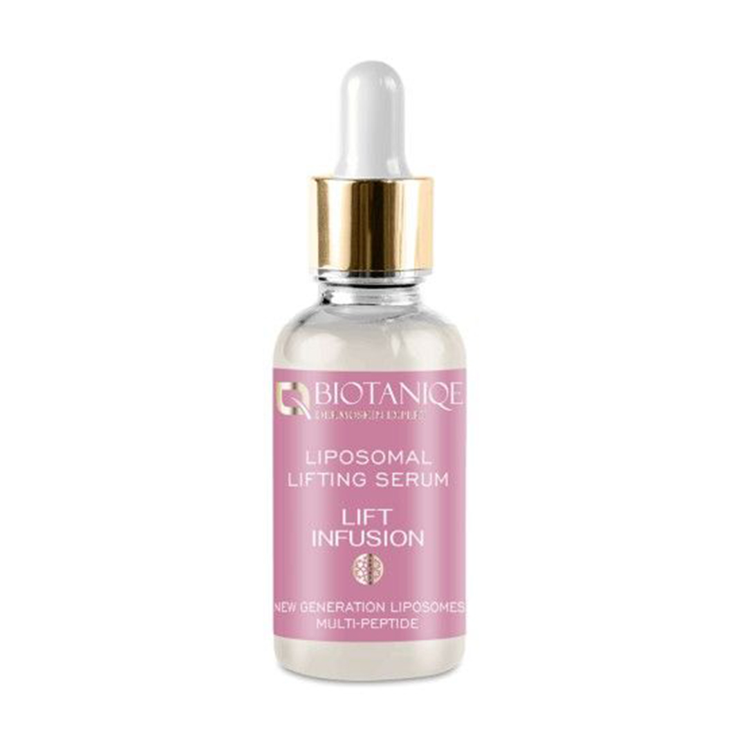 

Уцінка! Сироватка-ліфтинг для обличчя Biotaniqe Lift Infusion Liposomal Lifting Serum для зрілої шкіри, 20 мл