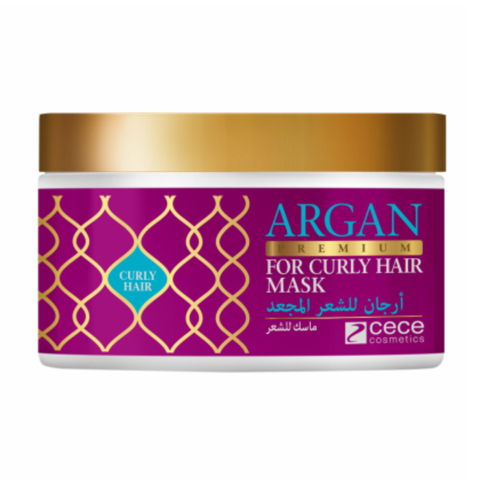 

Уцінка! Маска для волосся Cece Cosmetics Argan Premium for Curly Hair Mask, 250 мл