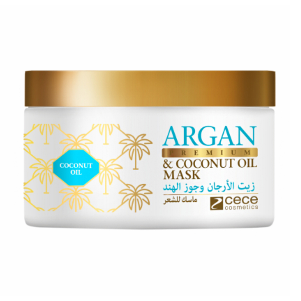 

Уцінка! Маска для волосся Cece Cosmetics Argan Premium & Coconut Oil Hair Mask, 250 мл