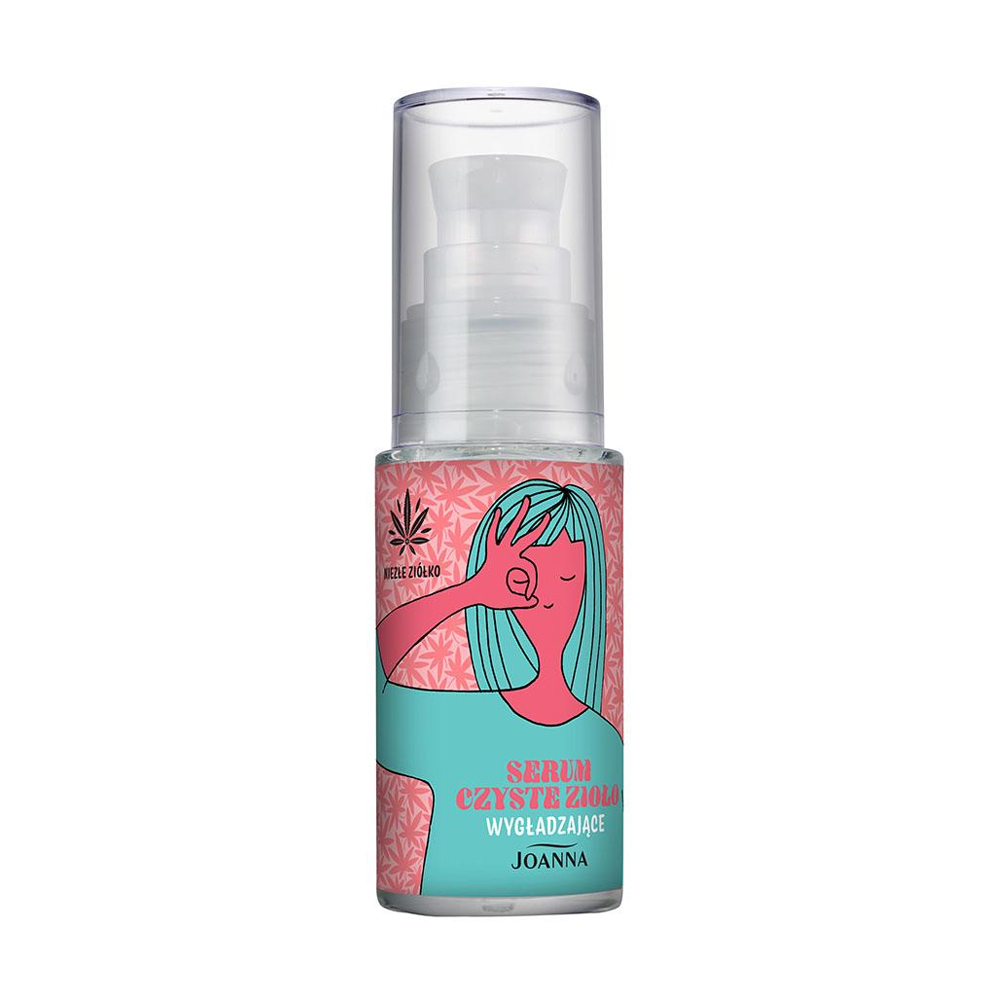 

Розгладжувальна сироватка для волосся Joanna Nice Weed Hair Serum Чисті трави, 30 мл