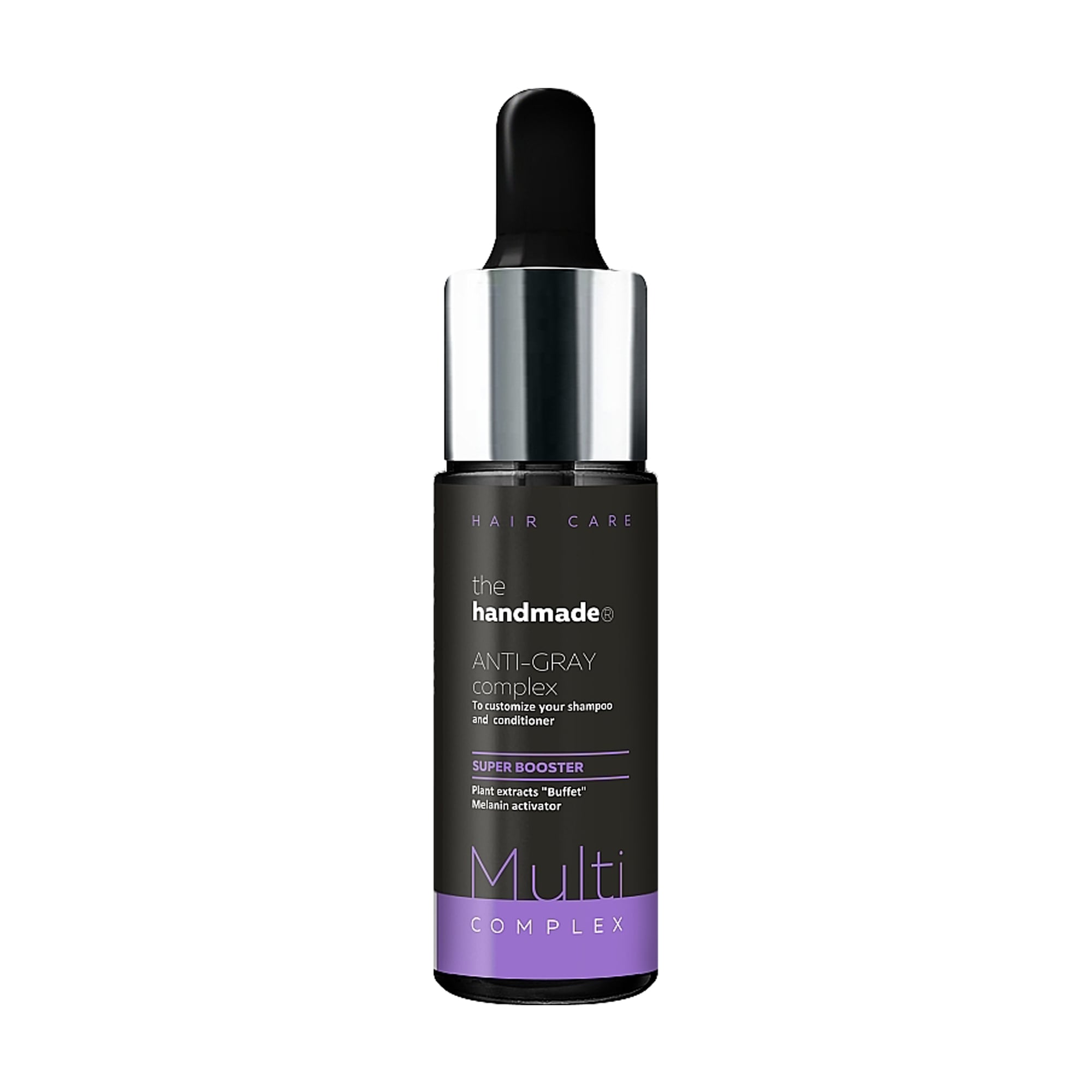 

Уцінка! Мультикомпонентний комплекс The handmade Anti-Gray Complex Super Booster Проти сивини, 14 мл