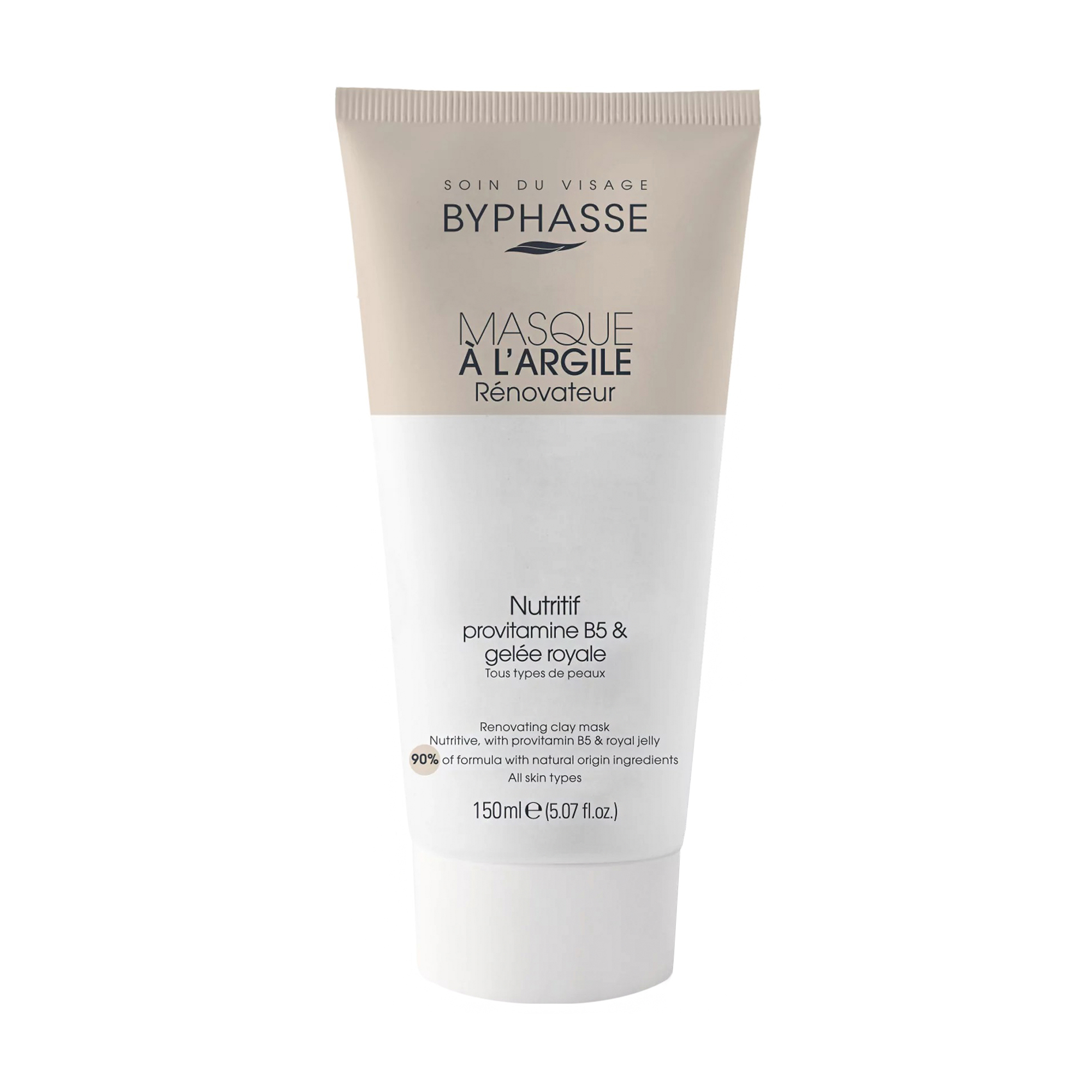 

Відновлювальна глиняна маска для обличчя Byphasse Masque A L'argile Renovating, 150 мл