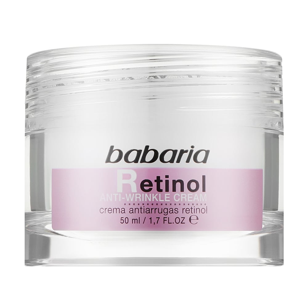Крем для обличчя Babaria Retinol Anti-Wrinkle Cream з ретинолом, 50 мл