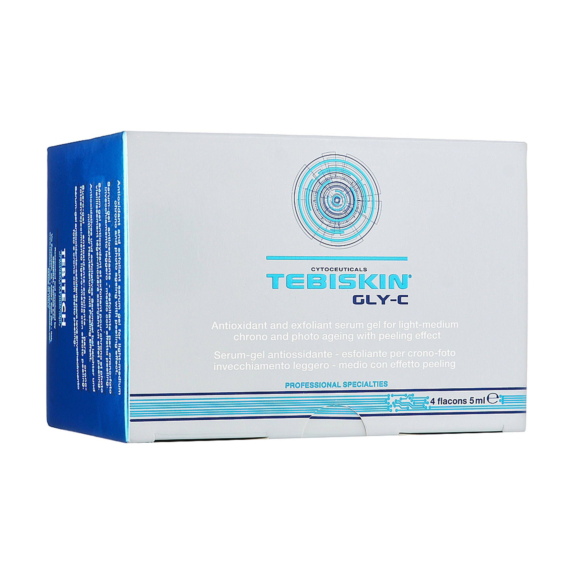 

Уцінка! Антиоксидантна відлущувальна сироватка для обличчя Tebiskin Gly-C Serum, 4*5 мл