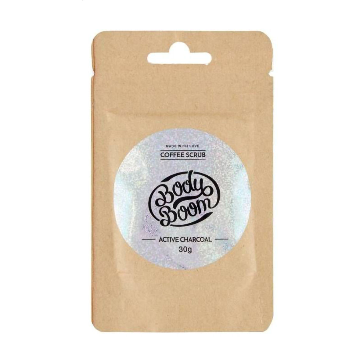 

Уцінка! Скраб для тіла Body Boom Active Charcoal Coffee Scrub, 30 г
