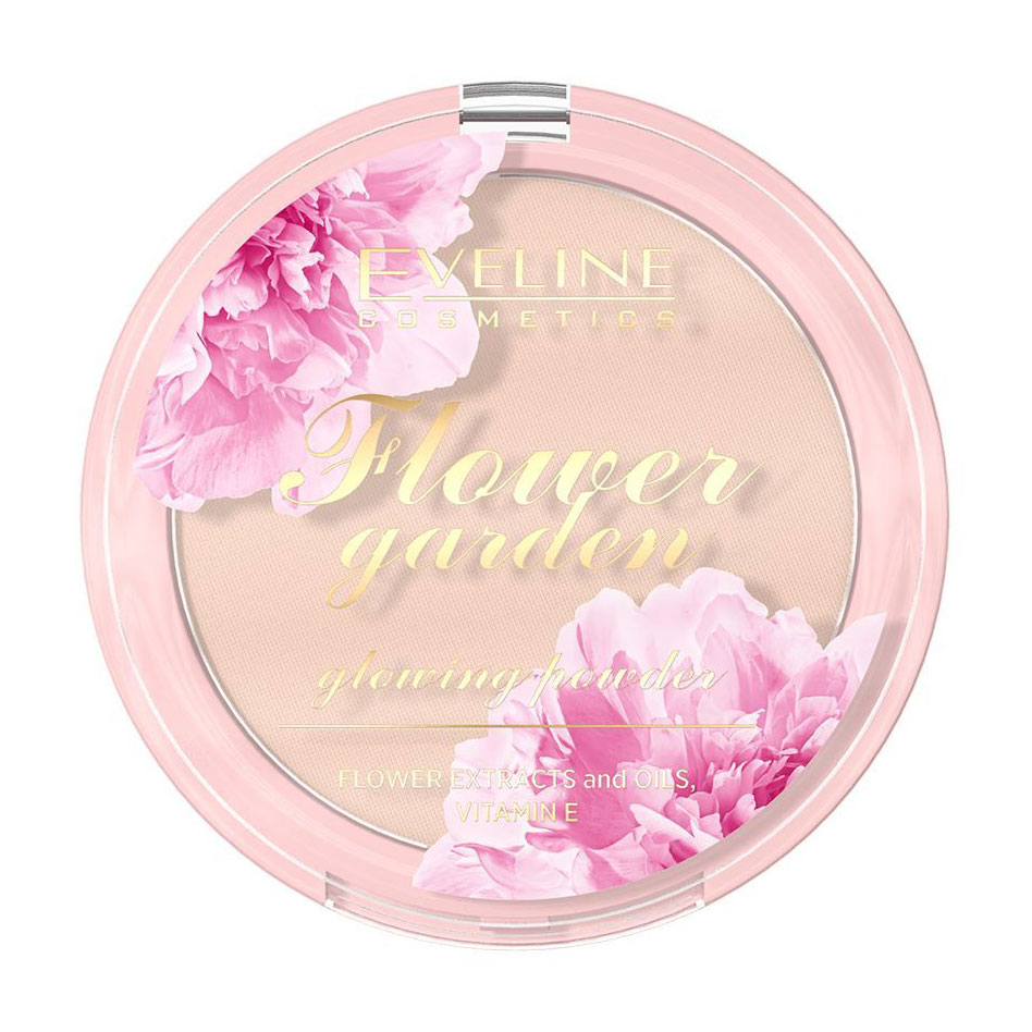 

Уцінка! Пудра для обличчя Eveline Cosmetics Flower Garden Glowing Powder, 8 г