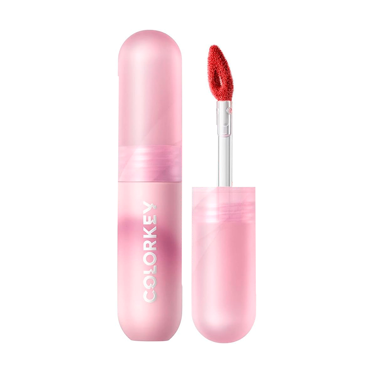 Акція на Рідка помада для губ Colorkey Airy Mousse Lip Gloss O105, 2 г від Eva