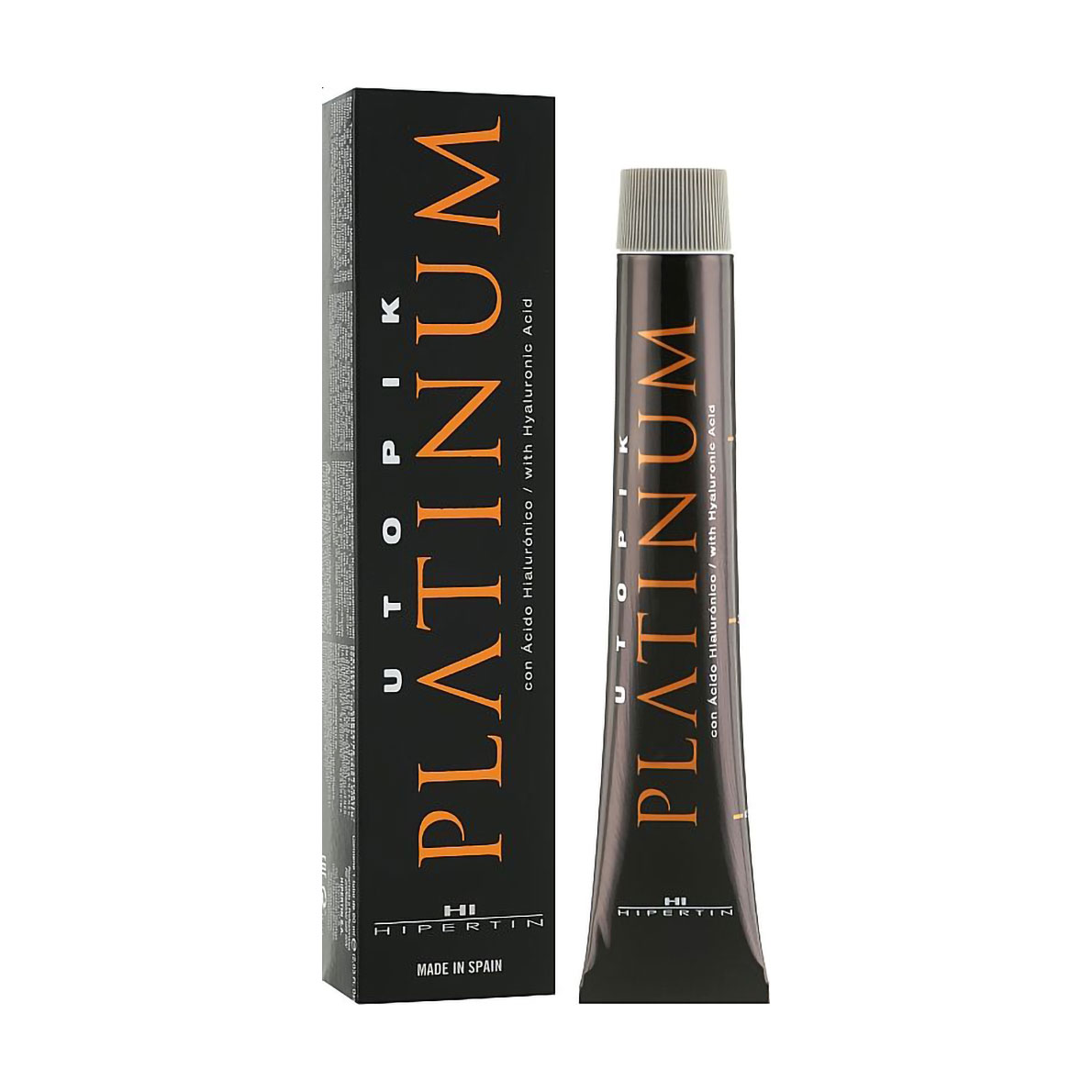 

Перманентна фарба для волосся Hipertin Utopik Platinum з гіалуроновою кислотою, 5.74 Copperish Sandy Light Chestnut, 60 мл