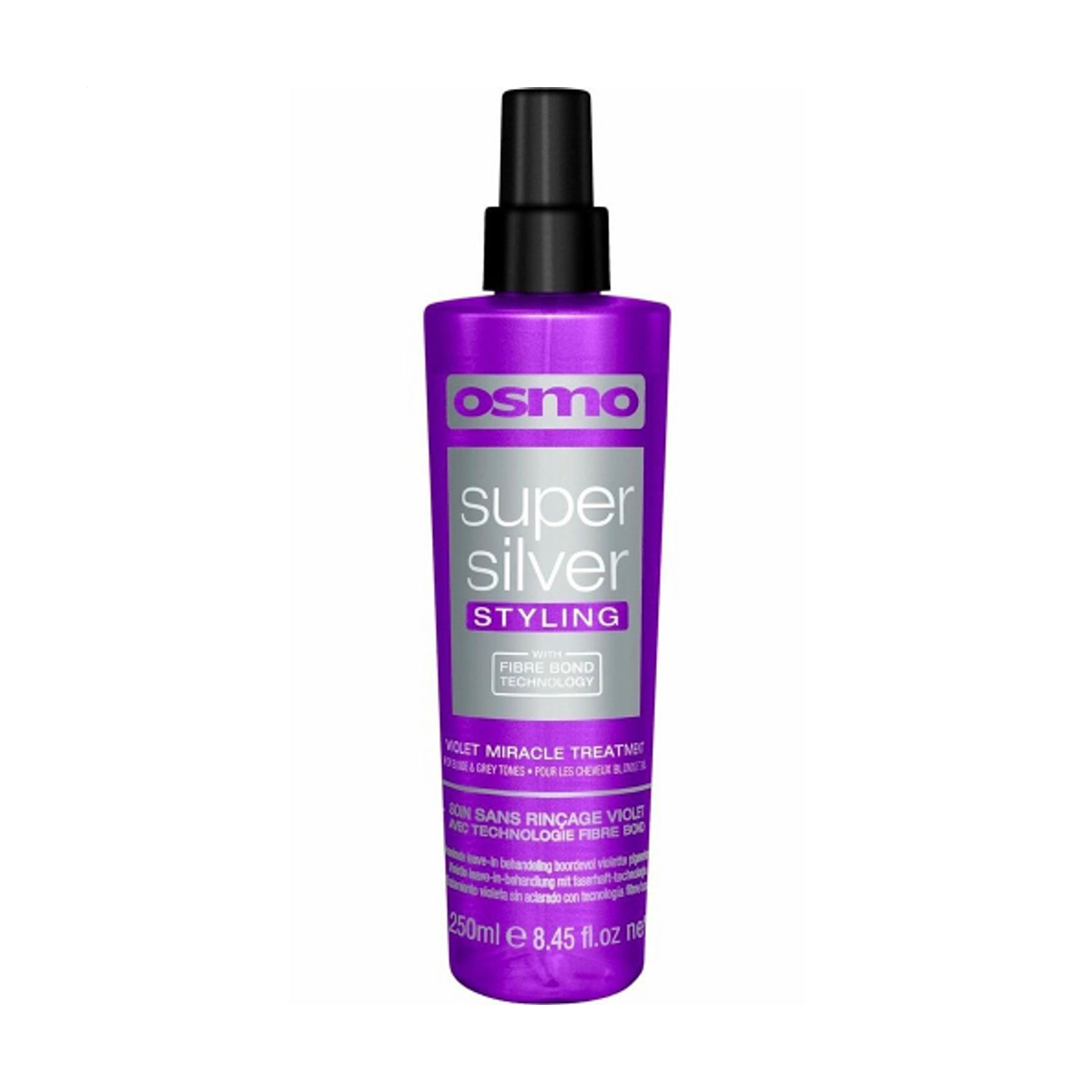 

Уцінка! Відновлювальний спрей для волосся Osmo Super Silver Styling Violet Miracle Treatment, 250 мл