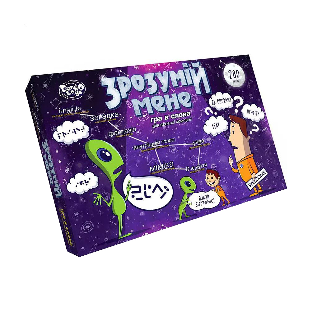 

Настільна гра Danko Toys Зрозумій мене, від 3 років (DTG18U)
